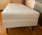 Eénpersoons Boxspring bed, 2 x 0.80 m. Pootjes 20 cm, Ophalen, Gebruikt, Eenpersoons, 80 cm