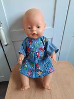 Leuke Baby Born pop met extra kleding., Ophalen of Verzenden, Gebruikt, Babypop