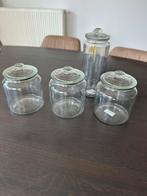 Glazen Potten Set - Keukenbenodigdheden, Ophalen of Verzenden, Nieuw