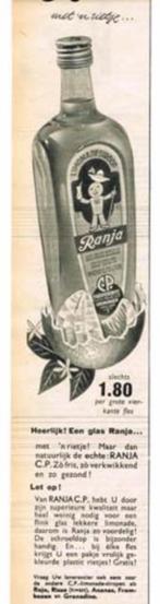 Ranja - C.P. - Advertentie uit Tijdschrift 1957, Verzenden, Gebruikt