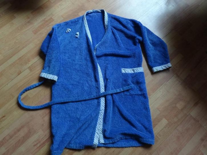 blauwe badjas mt?, Kinderen en Baby's, Kinderkleding | Maat 116, Gebruikt, Jongen of Meisje, Nacht- of Onderkleding, Ophalen of Verzenden