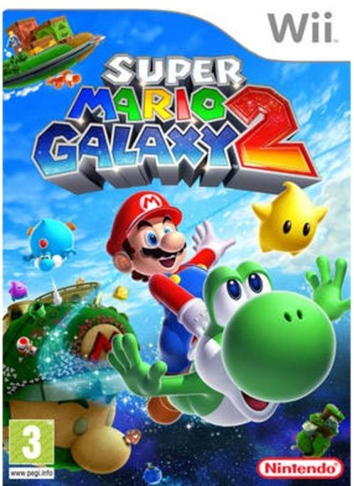 Super Mario Galaxy 2 Wii – Slechts €19,99!, Spelcomputers en Games, Games | Nintendo Wii, Zo goed als nieuw, Avontuur en Actie