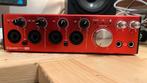 Focusrite Clarett 4pre USB-C Geluidskaart, Muziek en Instrumenten, Ophalen of Verzenden, Gebruikt, 5 tot 10 kanalen, Microfooningang