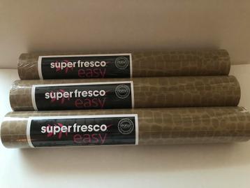 Vliesbehang nieuw 3 rollen modern dierenprint taupe beschikbaar voor biedingen