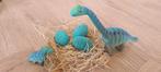 Bumbu toys dino set (brontosaurus) + gratis houten eieren, Nieuw, Overige typen, Verzenden