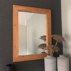 Gave houten spiegel 85 bij 65 cm, Ophalen, Zo goed als nieuw, 75 tot 100 cm, Minder dan 100 cm