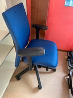 Bureaustoel blauw, Ophalen, Gebruikt, Blauw