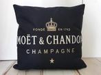 Moet&Chandon Linnen Dubbelzijdige Kussenhoezen 45cm., Huis en Inrichting, Woonaccessoires | Kussens, Verzenden, Nieuw, Vierkant