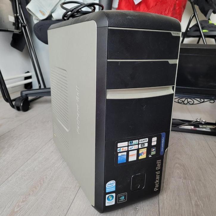 Packard Bell PC desktop, Computers en Software, Desktop Pc's, Gebruikt, 2 tot 3 Ghz, HDD, Minder dan 4 GB, Ophalen of Verzenden