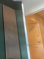 Houten wandpaneel walnoot (akupanel), Huis en Inrichting, Woonaccessoires | Wanddecoraties, Ophalen, Zo goed als nieuw