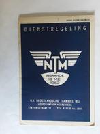 HEERENVEEN, NTM DIENSTREGELING 18 MEI 1952, Ophalen of Verzenden, Gebruikt, Bus of Metro, Boek of Tijdschrift