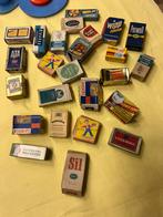 25 stuks vintage miniatuur boodschappen doosjes, Antiek en Kunst, Ophalen of Verzenden