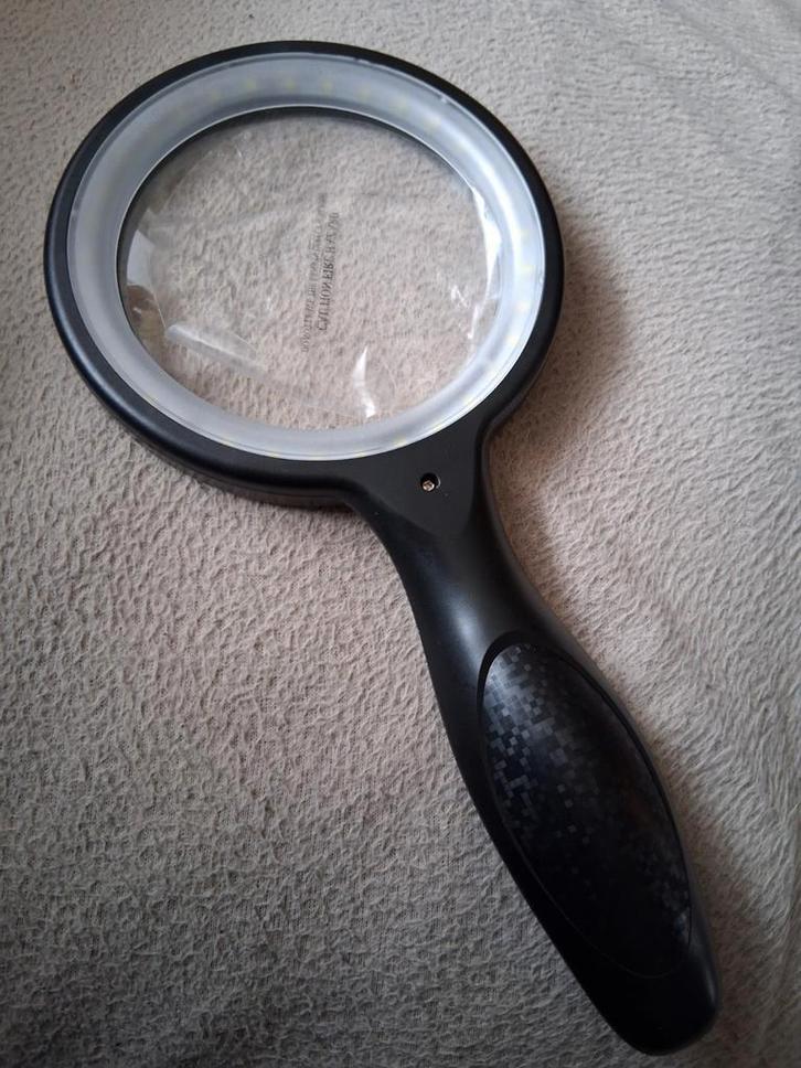 VERGROOTGLAS (LOEP, 60X), Hobby en Vrije tijd, Vergrootglazen, Loepen en Loeplampen, Vergrootglas of Loep, Ophalen of Verzenden