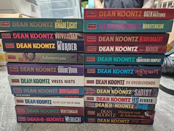 22 boeken / paperbacks Dean Koontz NL