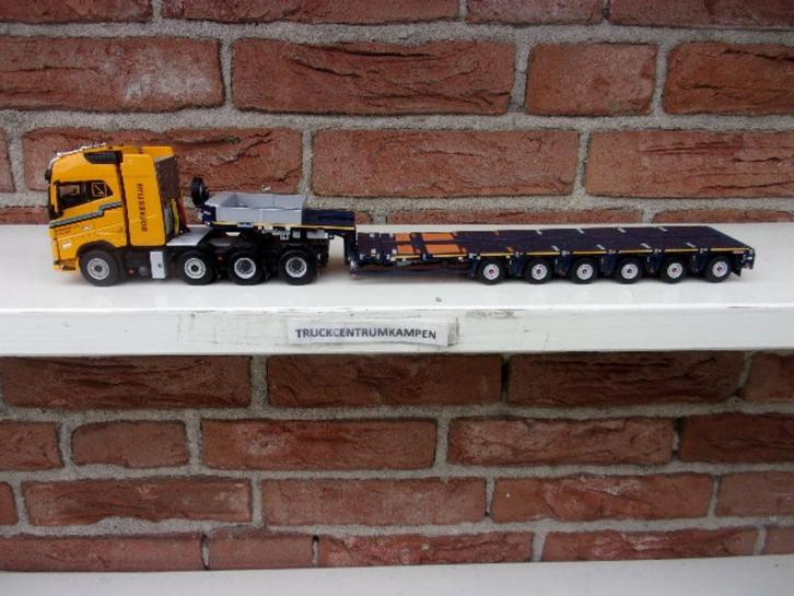 WSI  Volvo  FH5  Globetrotter  van  Boekestijn., Hobby en Vrije tijd, Modelauto's | 1:50, Nieuw, Bus of Vrachtwagen, Wsi, Ophalen of Verzenden
