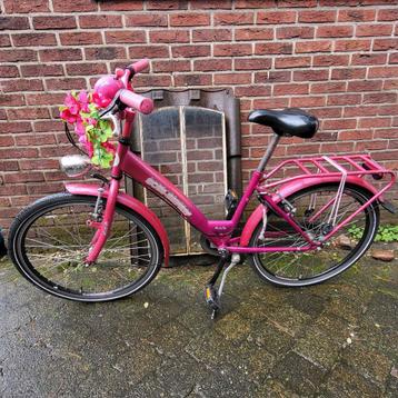 Roze meisjes fiets 24 inch beschikbaar voor biedingen