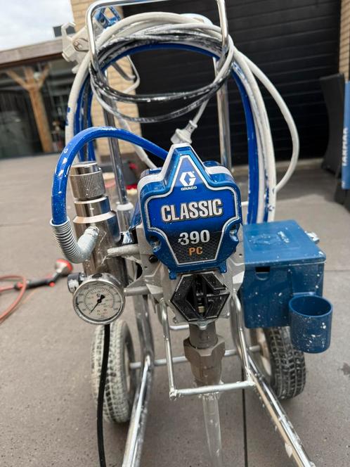 AIRLESS VERFSPUIT GRACO CLASSIC 390 PC, Doe-het-zelf en Verbouw, Schildersmaterialen, Zo goed als nieuw, Verfspuit of Verfpomp