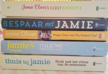 5x Jamie Oliver kerstkookboek Bespaar met Jamie beschikbaar voor biedingen