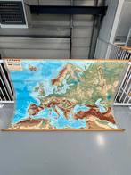 Landkaart Europa met Reliëf, Ophalen, Aardrijkskunde