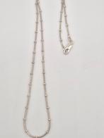 Zilveren ketting 925 - 45.5cm, Verzenden, Gebruikt, Zilver, Zilver