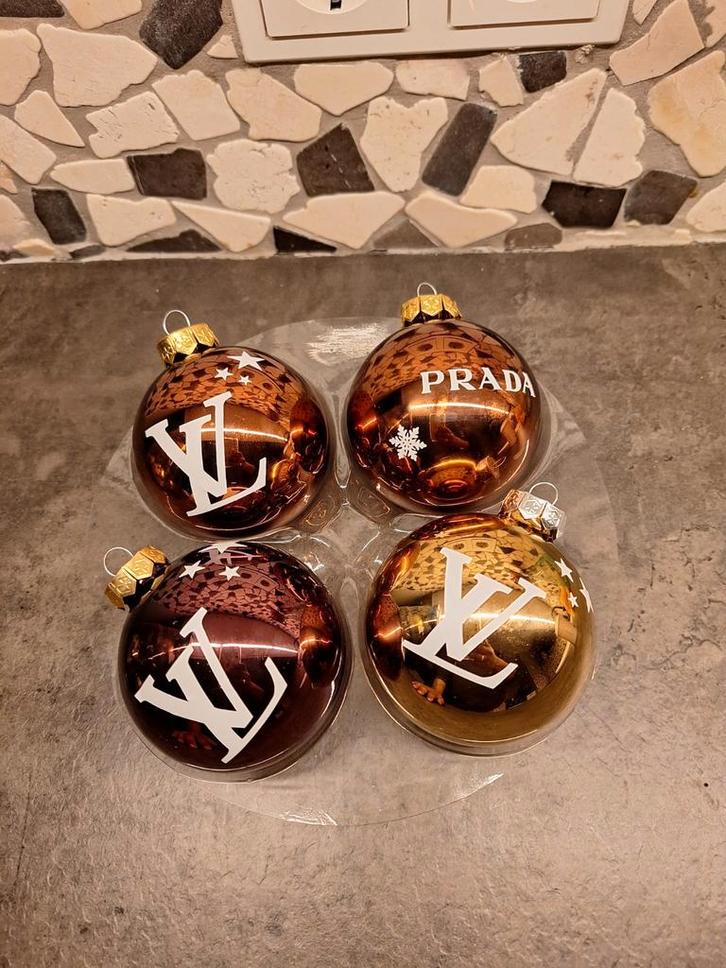 WEEKEND KNALLER Kerstballen Prada Louis vuitton Dior, Diversen, Kerst, Ophalen of Verzenden