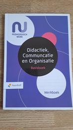 Basisboek Didactiek, Communcatie en Organisatie, Ophalen of Verzenden, Alpha, Gelezen, MBO