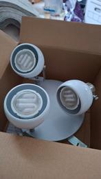 Plafondspot met 3 spots - Trioplaat Elda Gamma, Ophalen, Gebruikt, Metaal, Modern