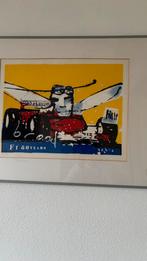 Zeefdruk herman brood F1, Antiek en Kunst, Ophalen of Verzenden