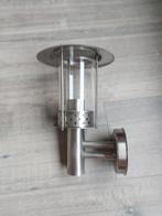 Rvs buitenlamp, Ophalen of Verzenden, Zo goed als nieuw
