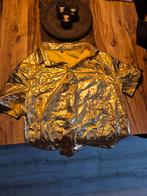 Gouden Disco Outfit - Maat L, Kleding | Dames, Carnaval, Maat 42/44 (L), Ophalen of Verzenden, Zo goed als nieuw