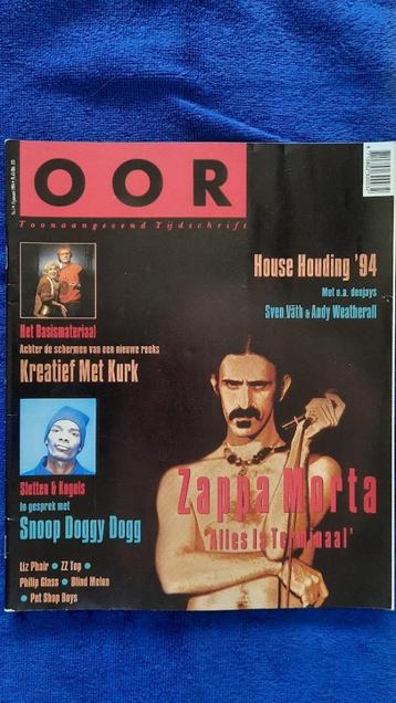 OOR 1-1994 Frank Zappa Ederveen Niterink Snoop Doggy Dog ZZ beschikbaar voor biedingen