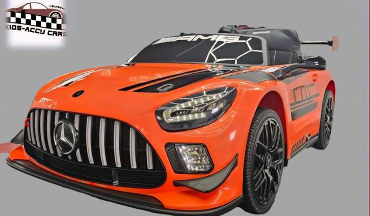 Elektrische kinderauto Mercedes GT3 AMG 12volt accuauto, Kinderen en Baby's, Speelgoed | Buiten | Accuvoertuigen, Nieuw, Ophalen