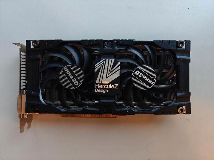 INNO3D GeForce GTX 1070 X2 V3, Computers en Software, Videokaarten, Gebruikt, Nvidia, PCI-Express 3.0, GDDR5, Ophalen of Verzenden