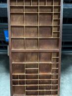 Antiek Letterbak met Miniatuur Collectie, Antiek en Kunst, Ophalen