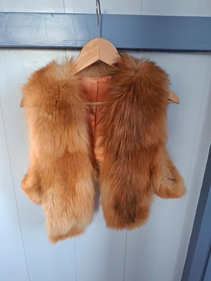 Prachtige bodywarmer/gilet van bont voor dames. Mt.S/M., Kleding | Dames, Bodywarmers, Zo goed als nieuw, Ophalen of Verzenden