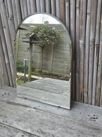 Vintage - Wandspiegel - Boogspiegel - Facetgeslepen glas., Huis en Inrichting, Woonaccessoires | Spiegels, Ophalen, Minder dan 50 cm