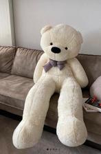 Mega teddybeer ongv 150cm, Kinderen en Baby's, Speelgoed | Knuffels en Pluche, Beer, Zo goed als nieuw, Ophalen