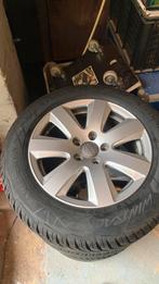 Winterbanden en velgen zgan audi A6 c6 225/55R16, Auto-onderdelen, Banden en Velgen, Ophalen, 16 inch, Winterbanden, 225 mm