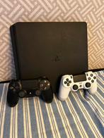 Playstation 4 slim 1TB, Spelcomputers en Games, Spelcomputers | Sony PlayStation 4, Met 2 controllers, Ophalen of Verzenden, Zo goed als nieuw