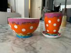 Oilily Polka Dot Kommetje, Beker & Schotel, Gebruikt, Ophalen of Verzenden, Overige stijlen, Kop(pen) en/of Schotel(s)