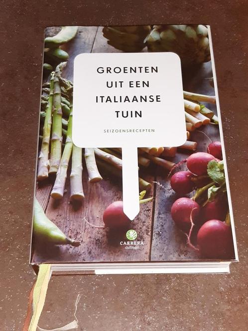 Groenten uit een italiaanse tuin nieuwstaat, Boeken, Kookboeken, Zo goed als nieuw, Italië, Ophalen of Verzenden