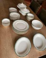 Wedgewood Jade Bone China porselein 10 delig servies, Compleet servies, Wedgwood, Gebruikt, Ophalen