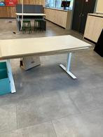 Enkel bureau 160x80cm in hoogte verstelbaar, Ophalen, In hoogte verstelbaar, Gebruikt, Bureau