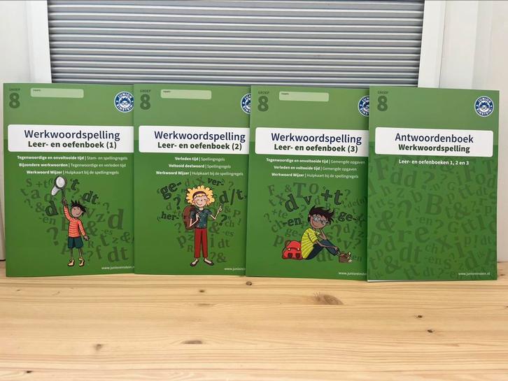 Junior Einstein groep8 werkwoordspelling, Boeken, Schoolboeken, Nederlands, Overige niveaus, Ophalen of Verzenden