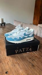 Nike Air Max 1 Patta Wave Aqua maat 43, Blauw, Nike, Ophalen of Verzenden, Sneakers of Gympen