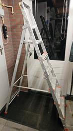 Gebruikte ladder - prima te gebruiken, Doe-het-zelf en Verbouw, Ladders en Trappen, Ophalen, Gebruikt, 4 meter of meer