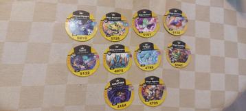 pokemon medaillon battle setje flippos  oa Rayquaza Kyogre  beschikbaar voor biedingen
