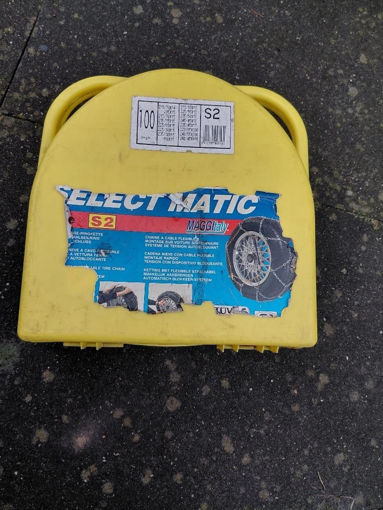 Sneeuwkettingen, Ophalen