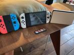 Nintendo Switch OLED in hele goeie staat!, Spelcomputers en Games, Spelcomputers | Nintendo Switch, Switch OLED, Met games, Ophalen of Verzenden