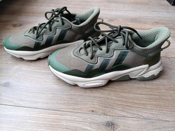 Groene khaki Adidas sneakers schoenen gympen maat 40  beschikbaar voor biedingen
